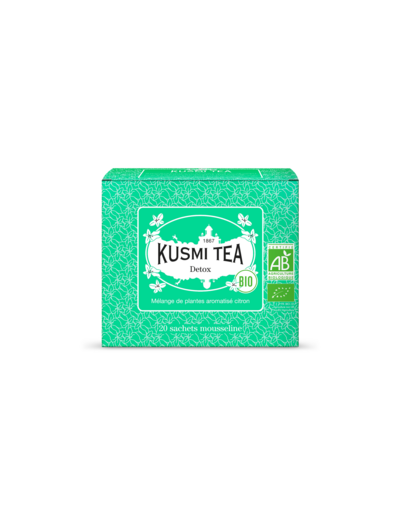 Mélanges Bien-être Detox Bio - Etui 20 sachets mousseline - 40gr