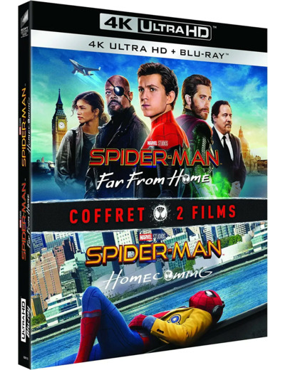 Blu-Ray Spider - Man Homecoming + Far From Home - Diptyque 2 Films
