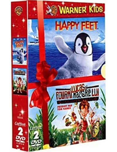 Dvd Happy Feet - Lucas, fourmi malgré lui : Coffret 2 DVD