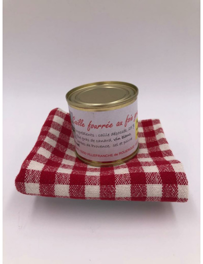 Caille fourrée au foie gras 90 g