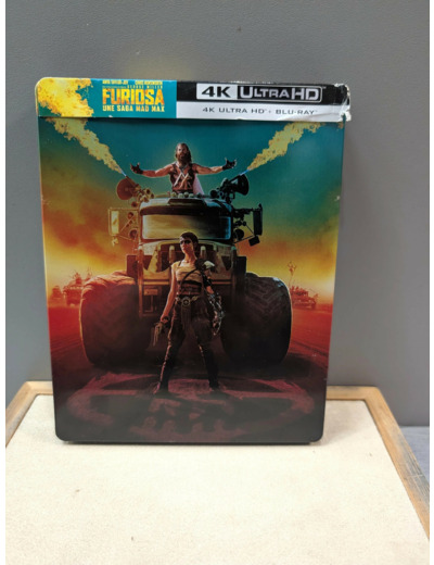 Blu-Ray Furiosa : Une saga Mad Max - Exclusivité FNAC boîtier SteelBook - 4K Ultra HD + Blu-ray