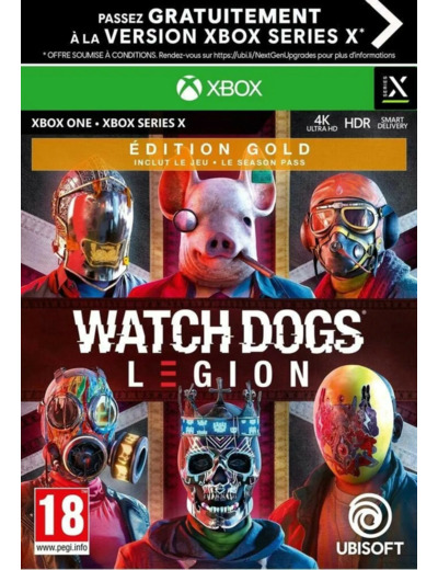 Jeu XBox One Watch Dogs Legion Edition Gold