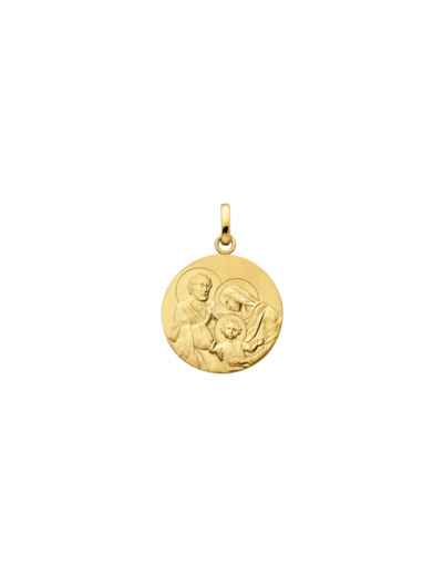 Médaille Arthus Bertrand Sainte Famille à l'Auréole en or jaune