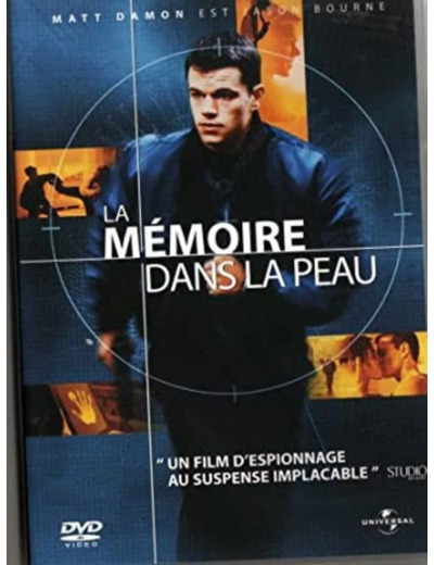 Dvd La Mémoire dans la peau - Edition Belge
