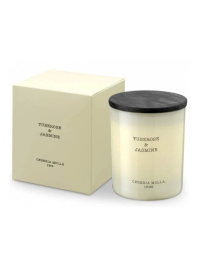 Bougie- 1 mèche : Tuberose & Jasmine - Ivory