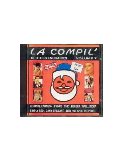 Cd SKYROCK La Compil' Volume 7 Oldies