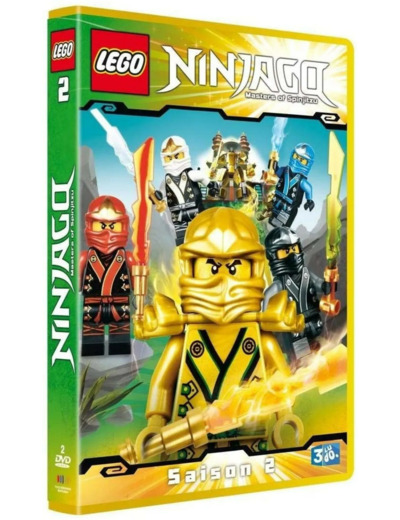 Dvd Lego ninjago, volume 2 : Les maîtres du spinjitzu