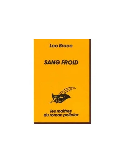 Livre Sang - Froid