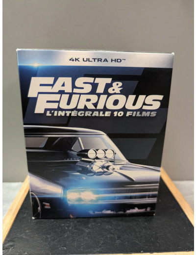 Livre Fast and Furious - L'intégrale 10 films - 4K Ultra HD