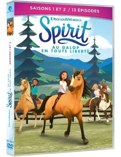 Dvd Spirit, Au Galop En Toute Liberté Saisons 1 Et 2