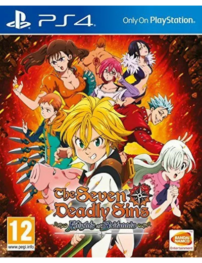 Jeu PS4 The Seven Deadly Sins Knights of Britannia PS4