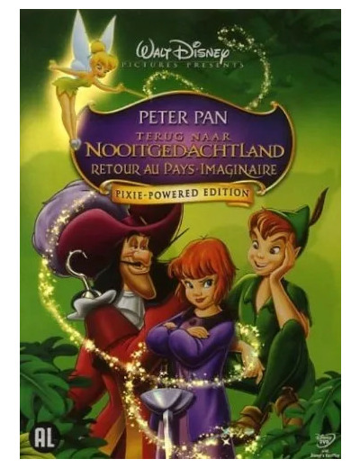 Dvd Peter Pan 2 - Retour Au Pays Imaginaires
