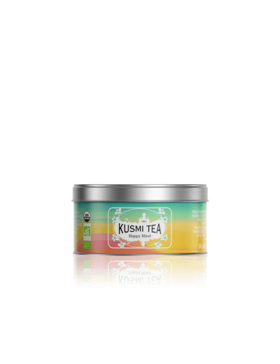 Infusions & Déthéinés Happy Mind bio - Boîte métal 20gr