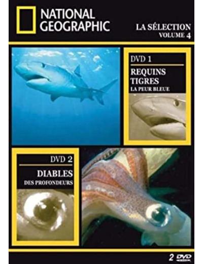 Dvd National Geographic : Les diables des profondeurs / requins tigres : la peur bleue - Edition digipack 2 DVD