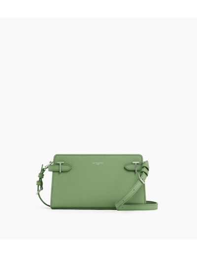 Petit sac à bandoulière Emilie en cuir signature T