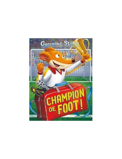 Livre Geronimo Stilton Tome 28 - Champion de foot !