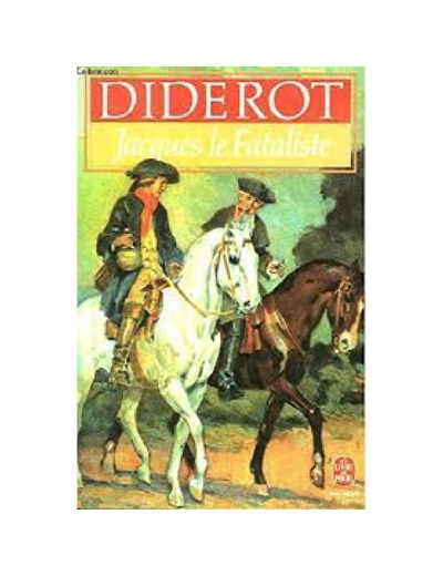 Livre Jacques Le Fataliste Et Son Maître - Diderot