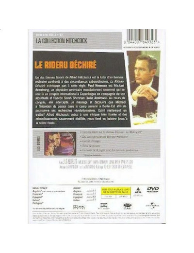 Dvd le Rideau Déchiré