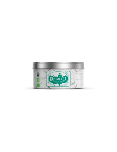 Thés Aromatisés Blancs Tropical White bio - Boîte métal 20gr
