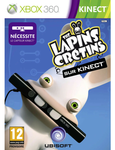 Jeu Xbox 360 les Lapins Cretins Partent En Live