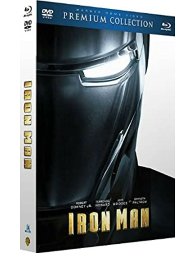 Blu-Ray Iron Man - Combo Blu - ray + DVD