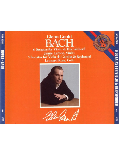 Cd Johann Sebastian Bach - 6 Sonatas For Violin & Harpsichord, 3 Sonatas For Viola Da Gamba & Keyboard (1987)
