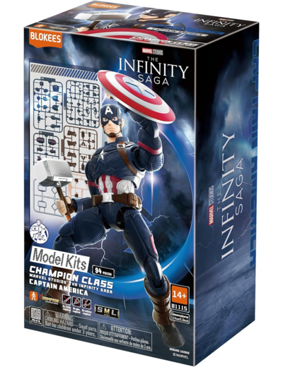 [FIGURINE] Marvel Infinity Saga - Captain America CC03Blokees