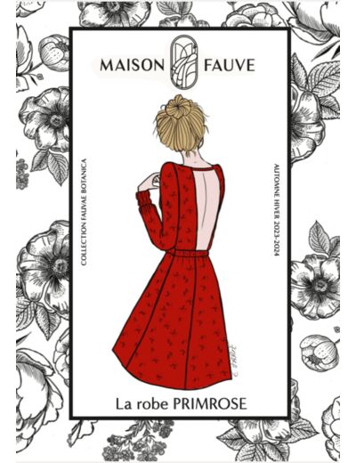 Maison Fauve - Patron Couture Robe "Primrose" du 34 au 52