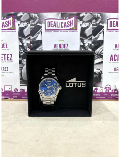 Montre Lotus quartz Homme Freedom Bleu 18854
