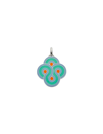 Pendentif Arthus Bertrand Enlacé en argent
