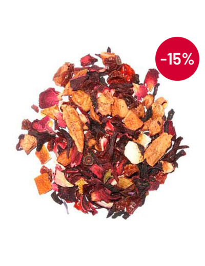 IWACHU Théière fonte 0,65L Kiku rouge dorée Anse dorée