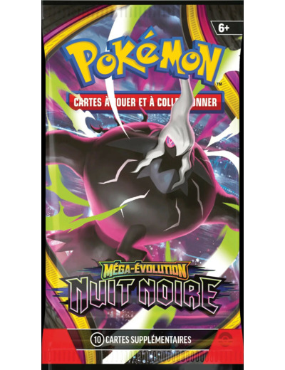 Booster Pokémon ME05 Nuit Noire