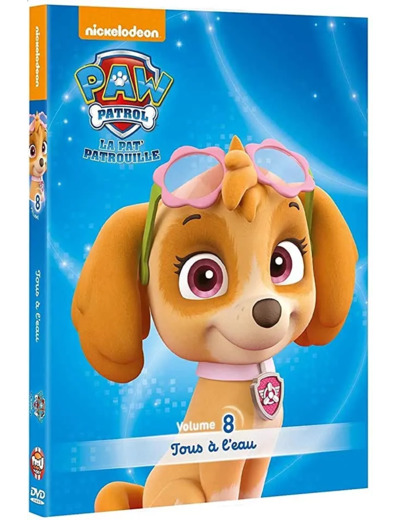 Dvd Paw Patrol, la Pat' Patrouille 8 Tous L'eau