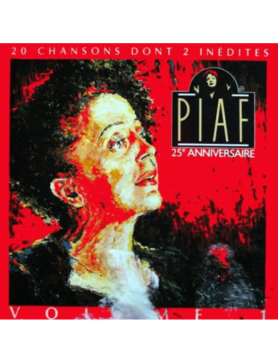 Cd Édith Piaf -  25e Anniversaire Volume 1