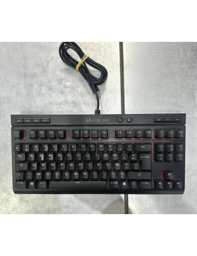 Corsair K63 Compact Gaming Tastatur, Mx - red, Rote Led - Schwarz