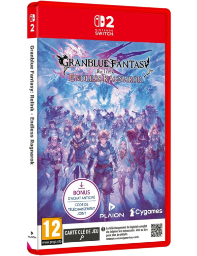 Jeu Nintendo Switch 2 Granblue Fantasy Relink Endless Ragnarok D1 Edition