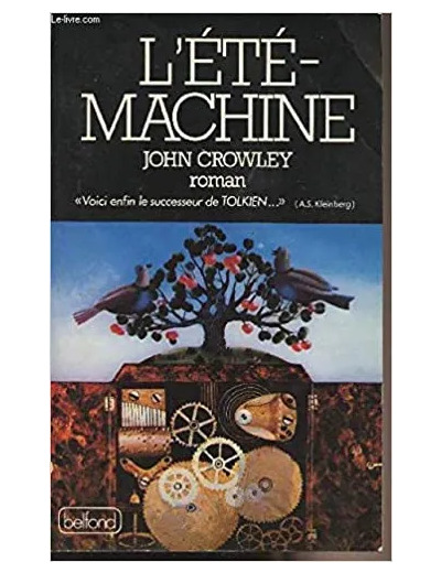 Livre L'été - machine