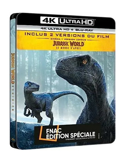 Blu-Ray Jurassic world dominion