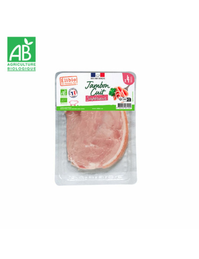 Jambon cuit supérieur sans nitrites