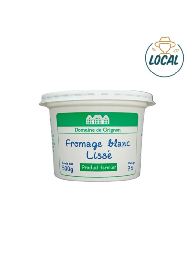 Fromage blanc 7% MG - Pot