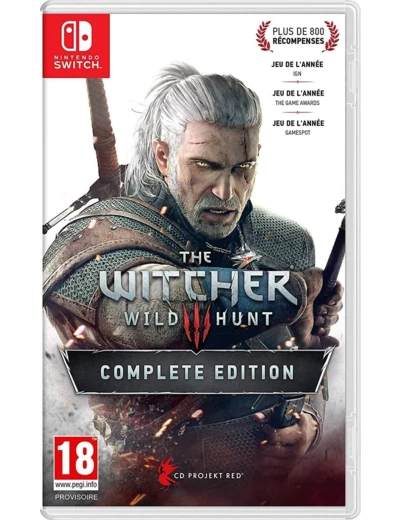 Jeu Nintendo Switch The Witcher 3 Wild Hunt Complete Edition Light