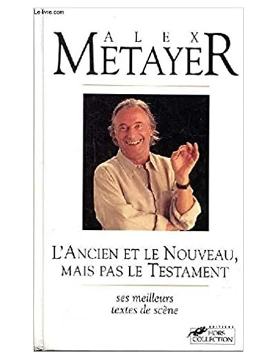 Livre ANCIEN ET NOUVEAU MAIS PAS TES