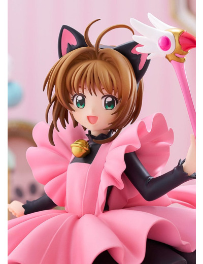 [EXCLU WEB] Cardcaptor Sakura - Pop Up Parade L - Sakura Kinomoto: Black Cat Costume Ver. L Size 22 cm