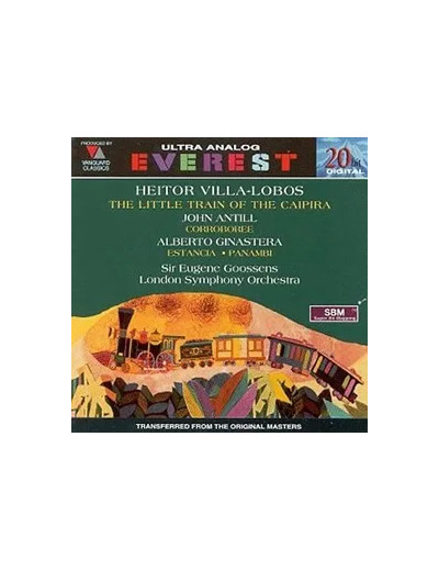 Cd Heitor Villa - Lobos - The Little Train Of The Caipira /Corroboree/ Estancia - Panambi (1994)