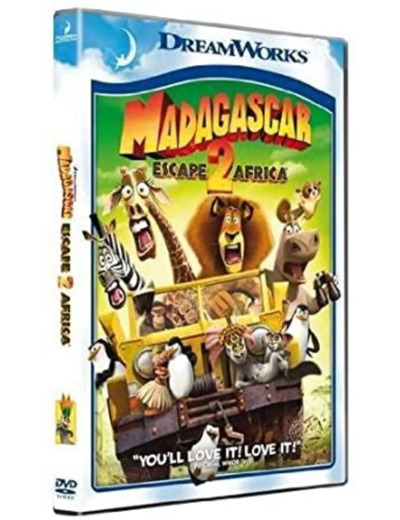 Dvd Madagascar 2