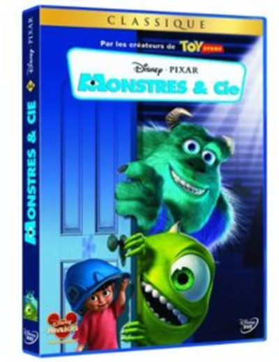 Dvd Monstres & Cie