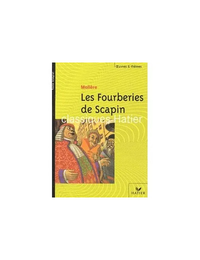 Livre Les Fourberies De Scapin