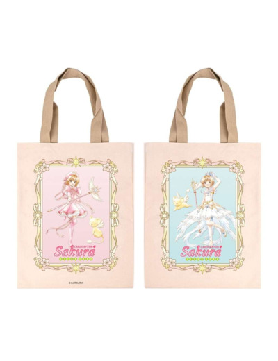 [Tote bag] Card captor sakura - clear card sakura & kero-chan cotton tote bag