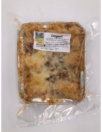 Lasagnes de canard 500 g