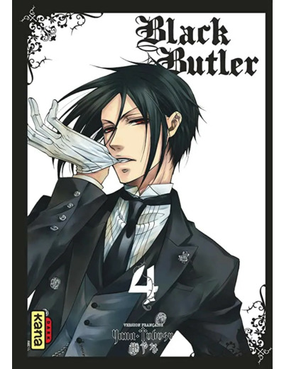 Livre Black Butler Tome 4